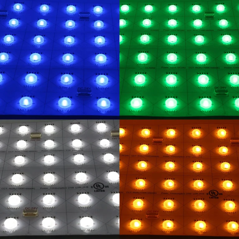 lensed led sheet